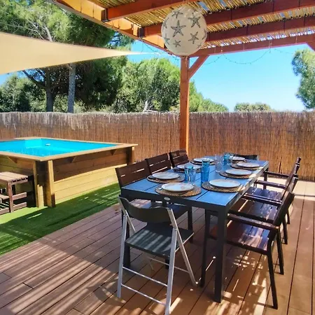 Casa De Madera Con Piscina Y Vistas Al Mar *