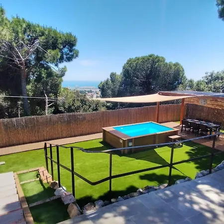 Casa De Madera Con Piscina Y Vistas Al Mar Villa *
