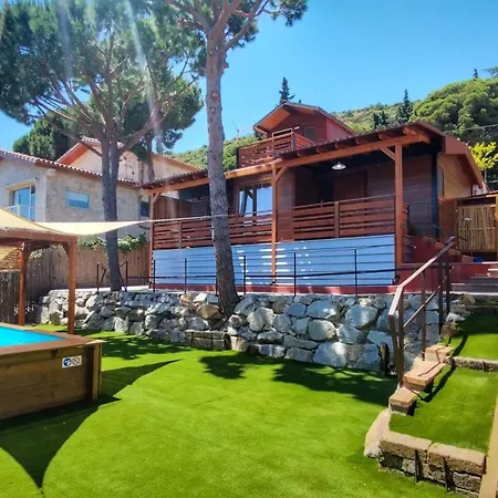 Villa Casa De Madera Con Piscina Y Vistas Al Mar *